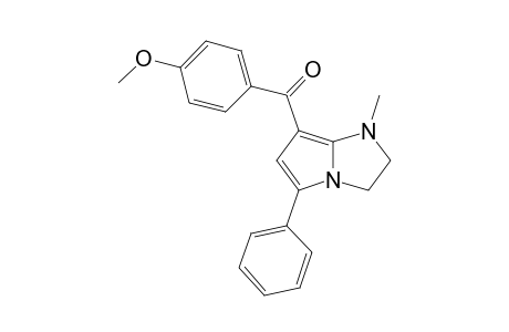 7-(4-Methoxybenzoyl)-1-methyl-5-phenyl-2,3-dihydro-1H-pyrrolo[1,2-a]imidazole