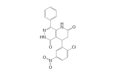 4-(2-Chloranyl-5-nitro-phenyl)-8-phenyl-1,3,4,6-tetrahydropyrido[2,3-d]pyridazine-2,5-dione