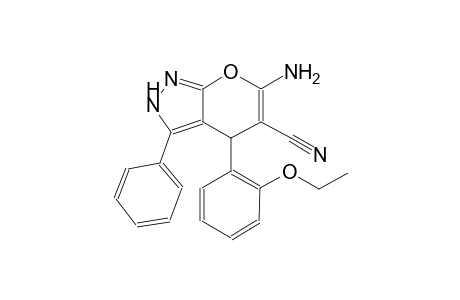 pyrano[2,3-c]pyrazole-5-carbonitrile, 6-amino-4-(2-ethoxyphenyl)-2,4-dihydro-3-phenyl-