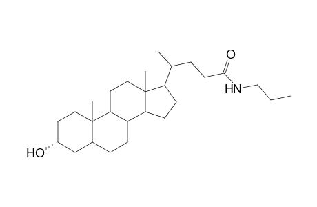 N-(1-propyl)lithocholylamide