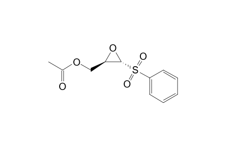 [(2R,3R)-3-(benzenesulfonyl)oxiran-2-yl]methyl acetate