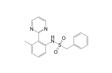 N-{3-Methyl-2-(pyrimidin-2-yl)phenyl}-1-phenylmethanesulfonamide