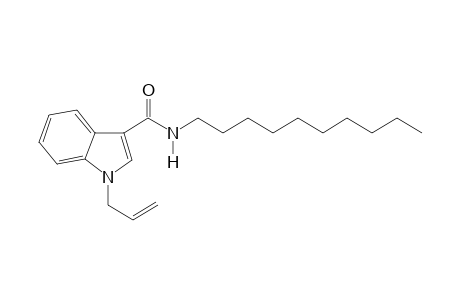 N-Decyl-1-(prop-2-en-1-yl)-1H-indole-3-carboxamide