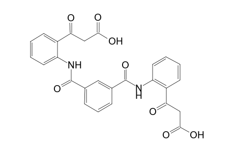 N,N'-Bis(2,2-benzoylacetic)isophthalamide