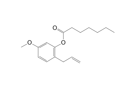 2-allyl-5-methoxyphenyl heptanoate