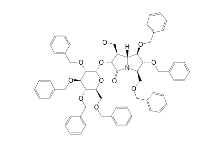 6-O-ALPHA-D-TRIS-(BENZYLOXY)-5-OXO-6-O-(2,3,4,6-TETRA-O-BENZYL-ALPHA-D-GLUCOPYRANOSYL)-7-HOMO-CASUARINE