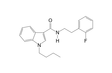 1-Butyl-N-[2-(2-fluorophenyl)ethyl]-1H-indole-3-carboxamide