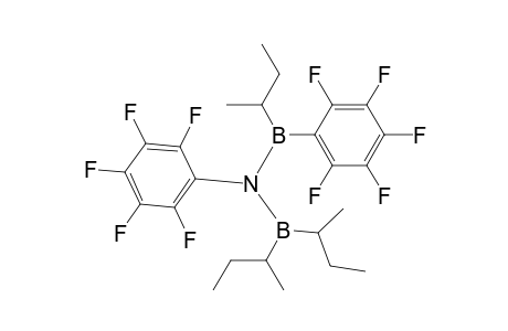 Boranamine, N-[bis(1-methylpropyl)boryl]-1-(1-methylpropyl)-N,1-bis(pentafluoroph enyl)-