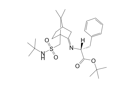 N-tert-Butyl-10-[2-(1-(tert-butyloxycarbonyl)-2-phenylethyl)imino-7,7-dimethylcyclo[2.2.1]heptyl)methyl]sulfonamide isomer