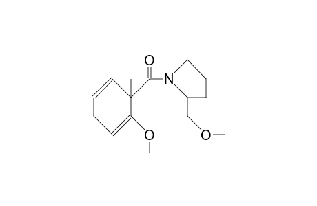 (2'S,6R)-1-Methoxy-6-methyl-6-([2'-methoxymethyl-pyrrolidinyl]-carbonyl)-1,4-cyclohexadiene