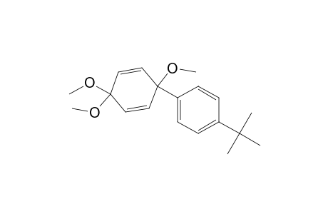 Benzene, 1-(1,1-dimethylethyl)-4-(1,5,5-trimethoxy-2,5-cyclohexadien-1-yl)-