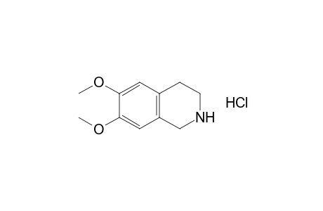 6,7-Dimethoxy-1,2,3,4-tetrahydroisoquinoline hydrochloride