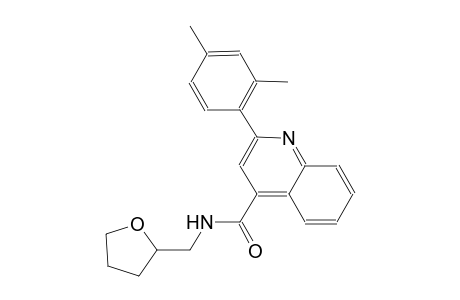 2-(2,4-dimethylphenyl)-N-(tetrahydro-2-furanylmethyl)-4-quinolinecarboxamide