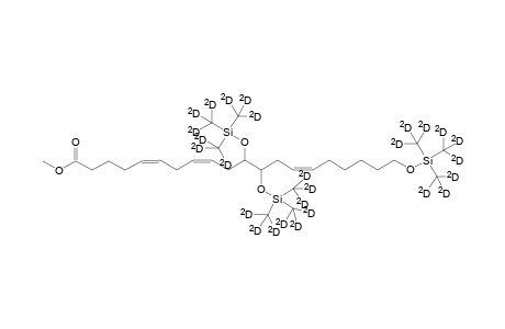 Methyl 11,12,20-tri(triperdeuteriomethylsiloxy)eicosan-5(Z),8(Z),14(Z)-trienoate