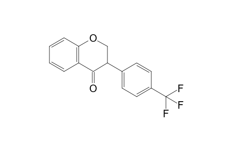 3-[4-(Trifluoromethyl)phenyl]chroman-4-one