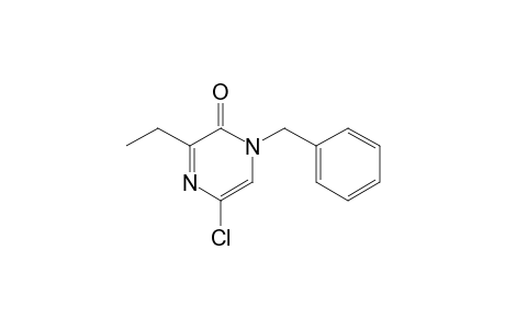 1-Benzyl-5-chloro-3-ethyl-2(1H)-pyrazinone