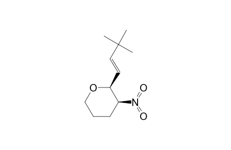 cis-2-[(E)-3,3-Dimethylbut-1-enyl]-3-nitrotetrahydropyran