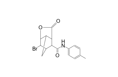 2-bromo-N-(4-methylphenyl)-5-oxo-4-oxatricyclo[4.2.1.0~3,7~]nonane-9-carboxamide
