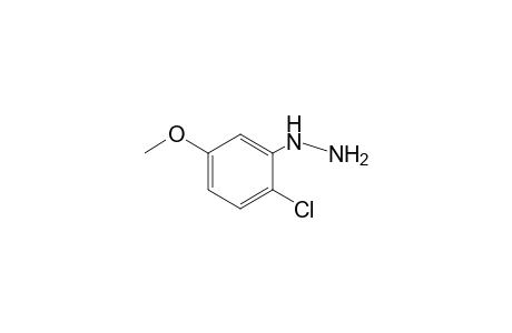(2-CHLORO-5-METHOXYPHENYL)HYDRAZINE
