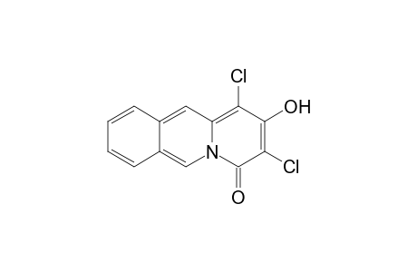 1,3-Dichloro-2-hydroxy-4H-benzo[b]quinolizin-4-one