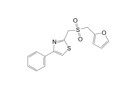 2-[(furfurylsulfonyl)methyl]-4-phenylthiazole