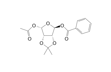 (4S)-4-O-Acetyl-1-O-Benzoyl-2,3-isopropylidene-.alpha.,D-erythro-tetradialdo-1,4-furanose