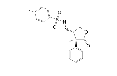 (R)-(+)-2-METHYL-2-(4-METHYLPHENYL)-3-([(4-METHYLPHENYL)-SULFONYL]-HYDRAZONO)-4-BUTANOLIDE