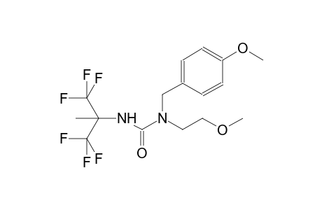 N-(4-methoxybenzyl)-N-(2-methoxyethyl)-N'-[2,2,2-trifluoro-1-methyl-1-(trifluoromethyl)ethyl]urea