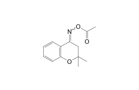 2,2-dimethyl-4-chromanone, O-acetyloxime