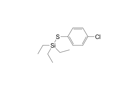 ((4-Chlorophenyl)thio)triethylsilane