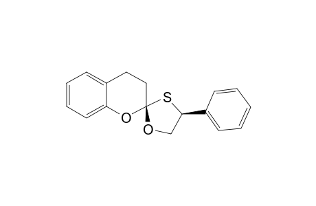 (2R,4'S)-3,4-dihydro-4'-phenylspiro[1-benzopyran-2'(2H),2-[1,3]oxathiolane]