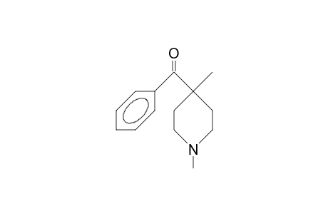 N-Methyl-4-methyl-4-benzoyl-piperidine