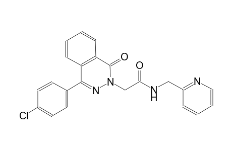 2-[4-(4-chlorophenyl)-1-keto-phthalazin-2-yl]-N-(2-pyridylmethyl)acetamide