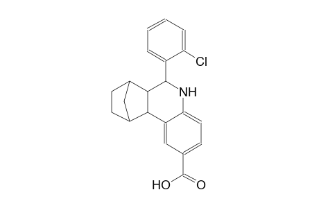 10-(2-chlorophenyl)-9-azatetracyclo[10.2.1.0~2,11~.0~3,8~]pentadeca-3,5,7-triene-5-carboxylic acid
