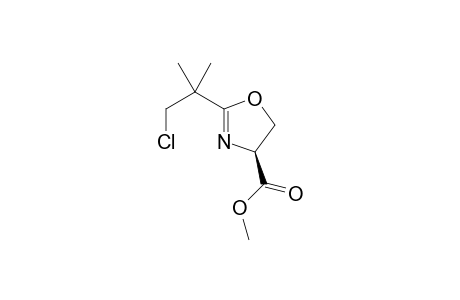 (S)-Methyl 2-(1-chloro-2-methylpropan-2-yl)-4,5-dihydrooxazole-4-carboxylate