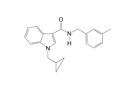 1-Cyclopropylmethyl-N-(3-methylbenzyl)-1H-indole-3-carboxamide