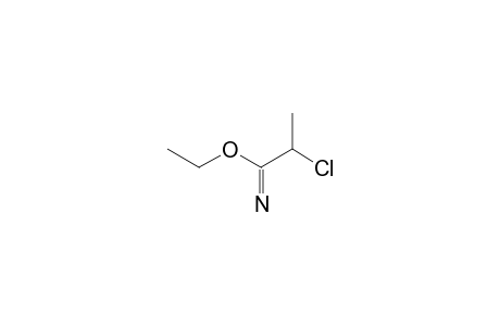 2-CHLORO-1-ETHOXY-1-IMINO-PROPANE