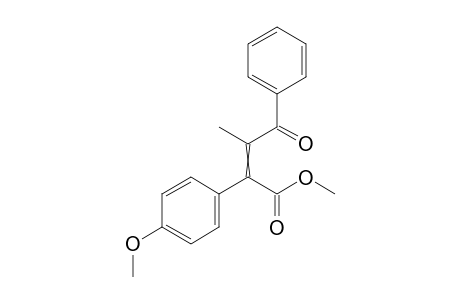 methyl 2-(4-methoxyphenyl)-3-methyl-4-oxo-4-phenyl-but-2-enoate