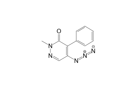 5-Azido-2-methyl-4-(phenyl)pyridazin-3(2H)-one