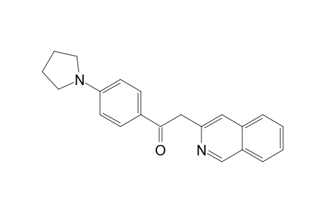 2-isoquinolin-3-yl-1-(4-pyrrolidin-1-ylphenyl)ethanone