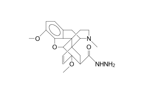 7b-Hydrazinocarbonyl-6,14-endo-etheno-6,7,8,14-tetrahydro-thebaine