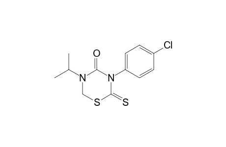 3-(p-chlorophenyl)dihydro-5-isopropyl-2-thio-2H-1,3,5-thiadiazine-2,4(3H)-dione
