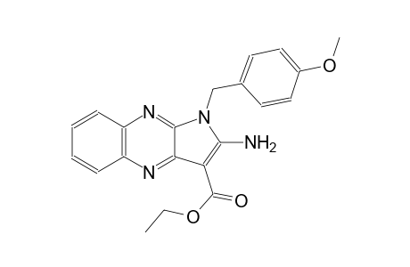 ethyl 2-amino-1-(4-methoxybenzyl)-1H-pyrrolo[2,3-b]quinoxaline-3-carboxylate