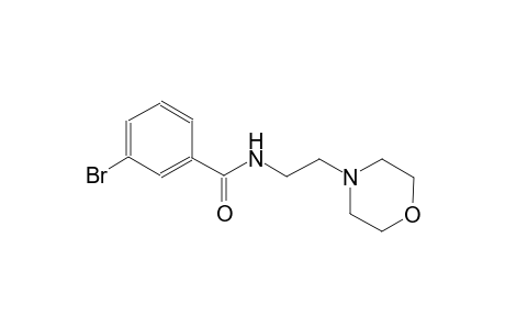 3-bromo-N-[2-(4-morpholinyl)ethyl]benzamide