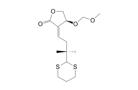 (4S)-E-3-[3-([1,3]-DITHIAN-2-YL)-3-METHYLBUTYLIDENE]-4-METHOXYMETHOXY-4,5-DIHYDROFURAN-2-ONE