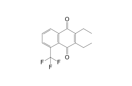 5-Trifluoromethyl-2,3-diethylnaphthalene-1,4-dione