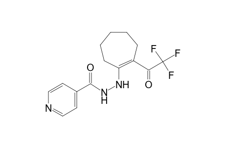 N'-[2-(2,2,2-Trifluoroacetyl)-1-cyclohepten-1-yl]isonicotinohydrazide