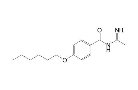 N-[4-(n-Hexyloxy)benzoyl]acetamidine