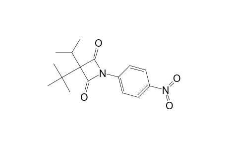 3-tert-Butyl-3-isopropyl-1-(4-nitrophenyl)-2,4-azetidindion