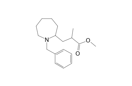 Methyl 2-methyl-3-[2-(1-benzylhexahydroazepino)propanoate